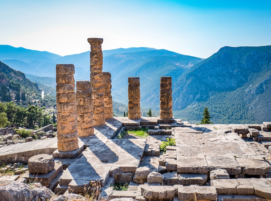 Apollons tempel i Delfi