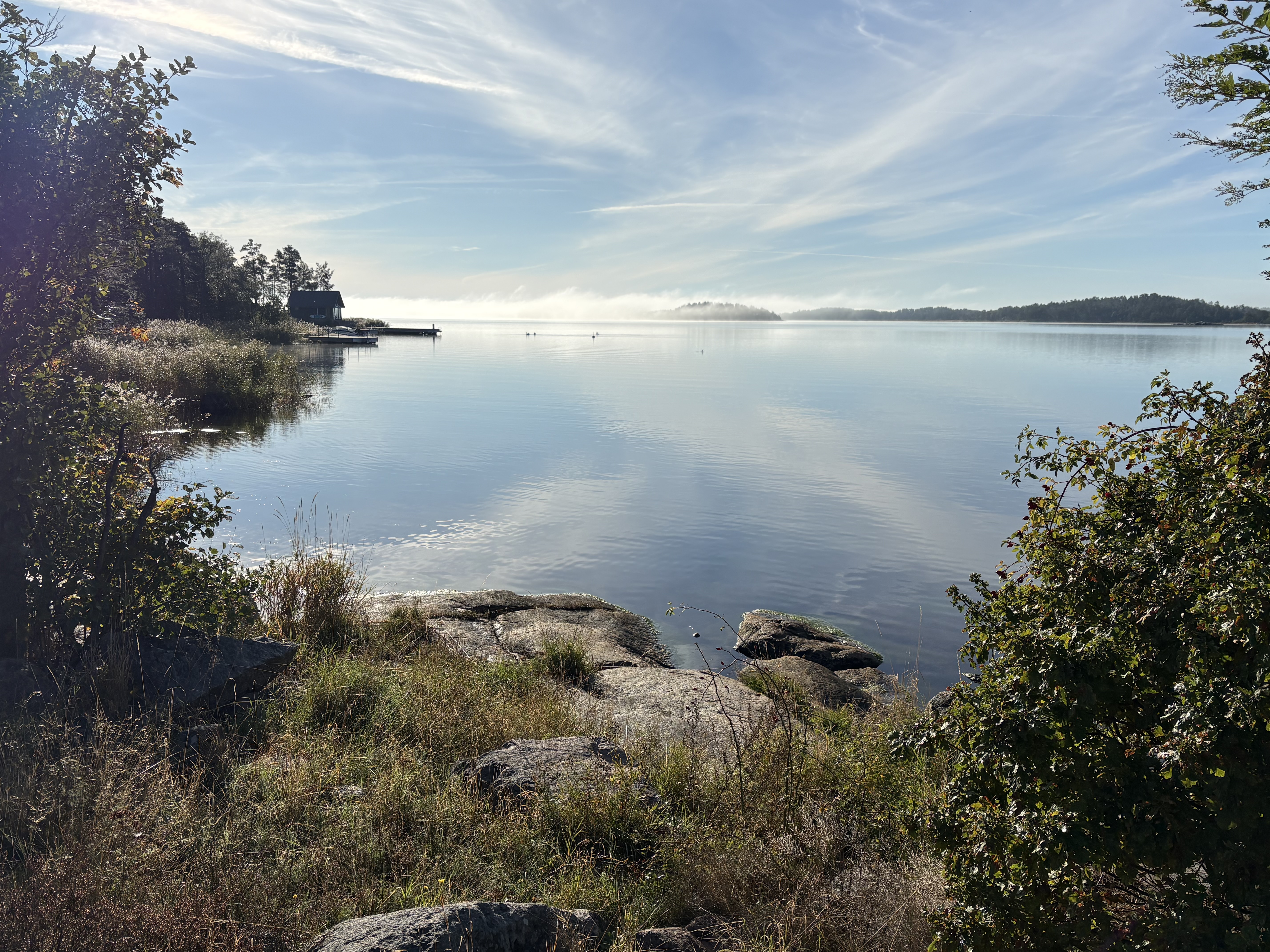 Vägen till Loftahammar i höstens färger